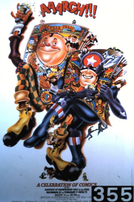 Aaargh! March,  a celebrity of comics By Alan Aldridge - Image 2