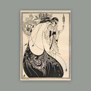 The Peacock Skirt by Aubrey Beardsley