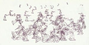 Random War by Charles Csuri and James Shaffer 1967