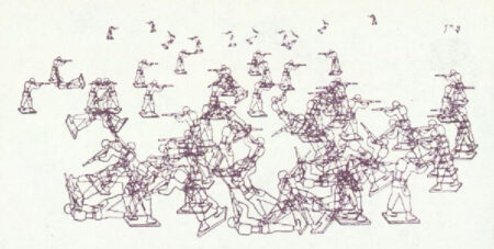 Random War by Charles Csuri and James Shaffer 1967