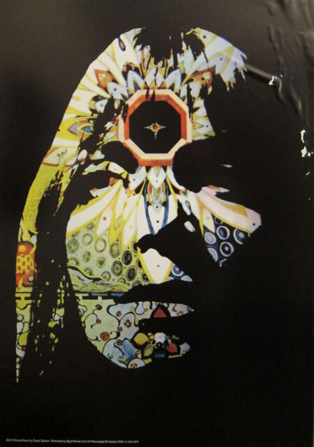 Painted head by David Jenkins